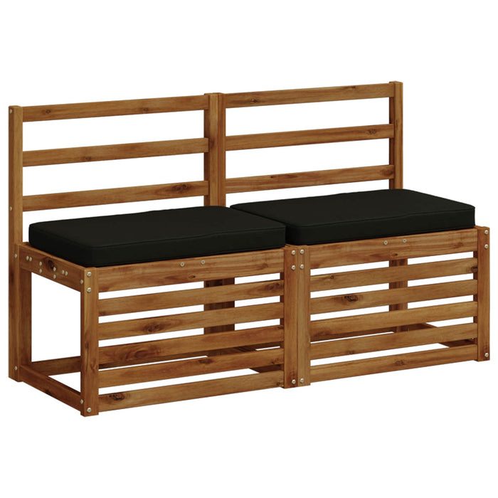 Perna pentru bancă 1 bucată VUGHT 100% Polyester Negru WALTI