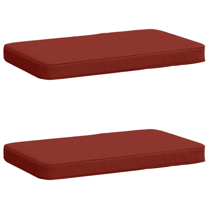 Perne pentru bancă 2 bucăți VUGHT 2 pcs 100% Polyester Roșu WALTI
