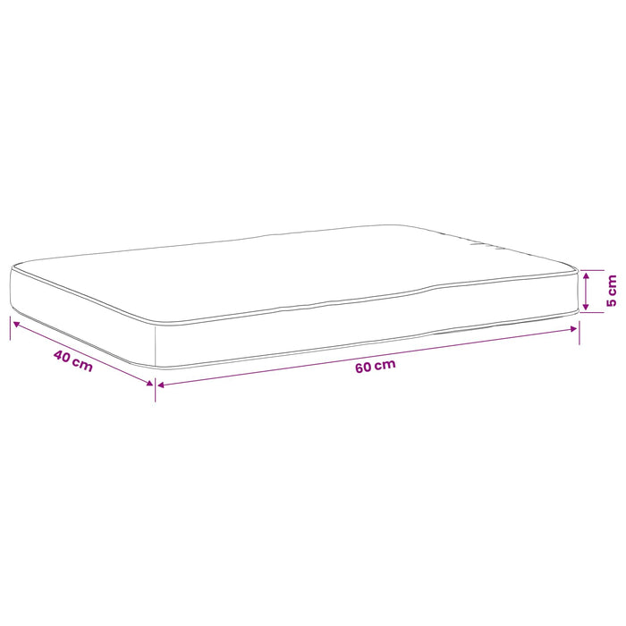 Perna pentru bancă 1 bucată VUGHT 100% Polyester Antracit WALTI