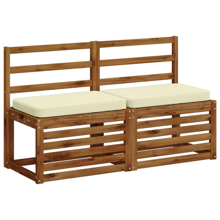Perne pentru bancă 2 bucăți VUGHT 2 pcs 100% Polyester Crem WALTI