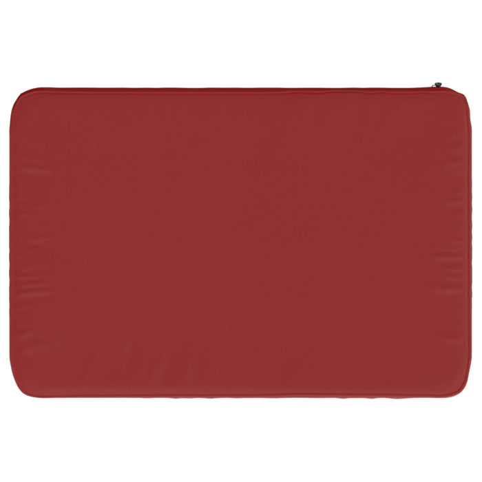 Perna pentru bancă 1 bucată VUGHT 100% Polyester Roșu Vin WALTI