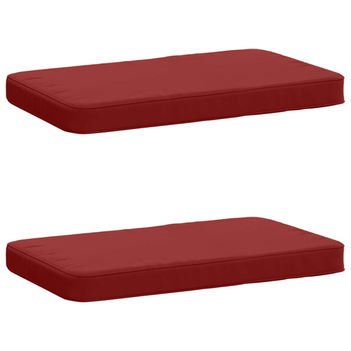 Perne pentru bancă 2 bucăți VUGHT 2 pcs 100% Polyester Roșu Vin - WALTI WALTI