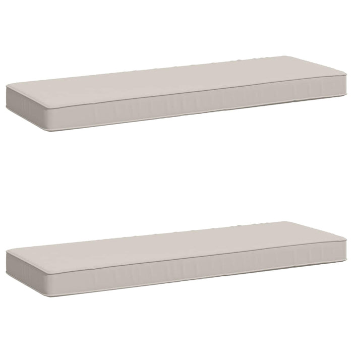 Perne pentru bancă 2 bucăți VUGHT 2 pcs 100% Polyester Alb WALTI