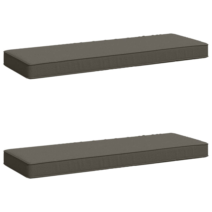 Perne pentru bancă 2 bucăți VUGHT 2 pcs 100% Polyester Gri WALTI
