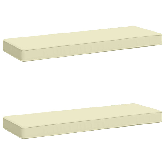 Perne pentru bancă 2 bucăți VUGHT 2 pcs 100% Polyester Crem WALTI