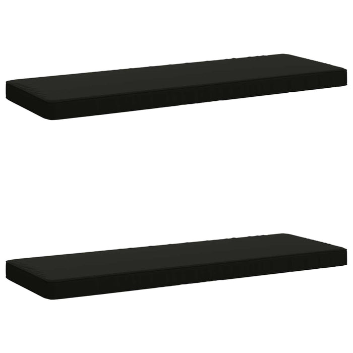 Perne pentru bancă 2 bucăți VUGHT 2 buc. 100% Polyester Negru WALTI