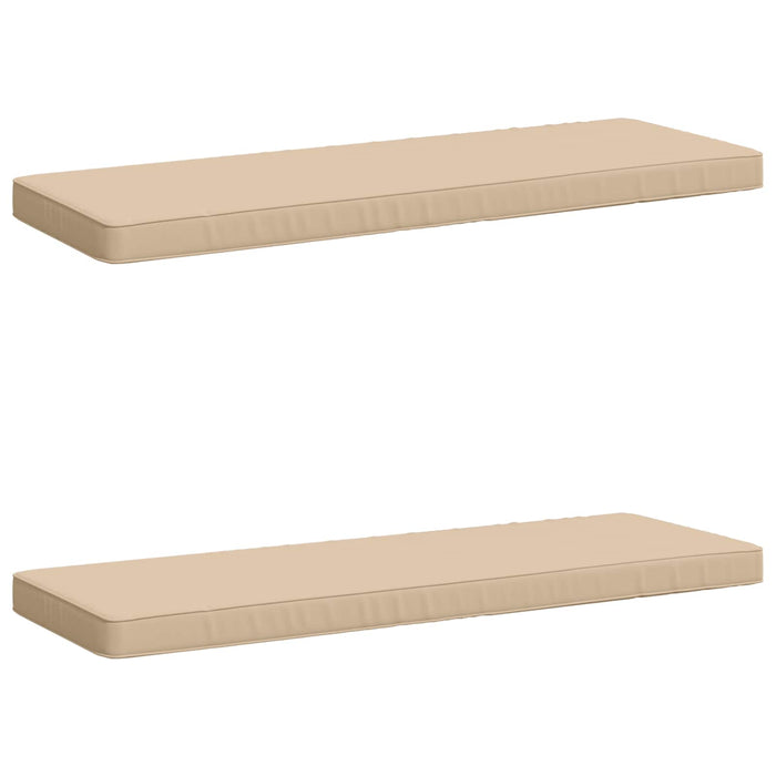 Perne pentru bancă 2 bucăți VUGHT 2 buc. 100% Polyester Crem WALTI