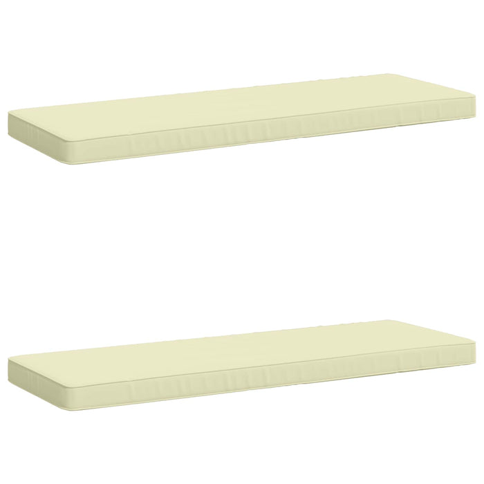 Perne pentru bancă 2 bucăți VUGHT 2 buc. 100% Polyester Crem WALTI