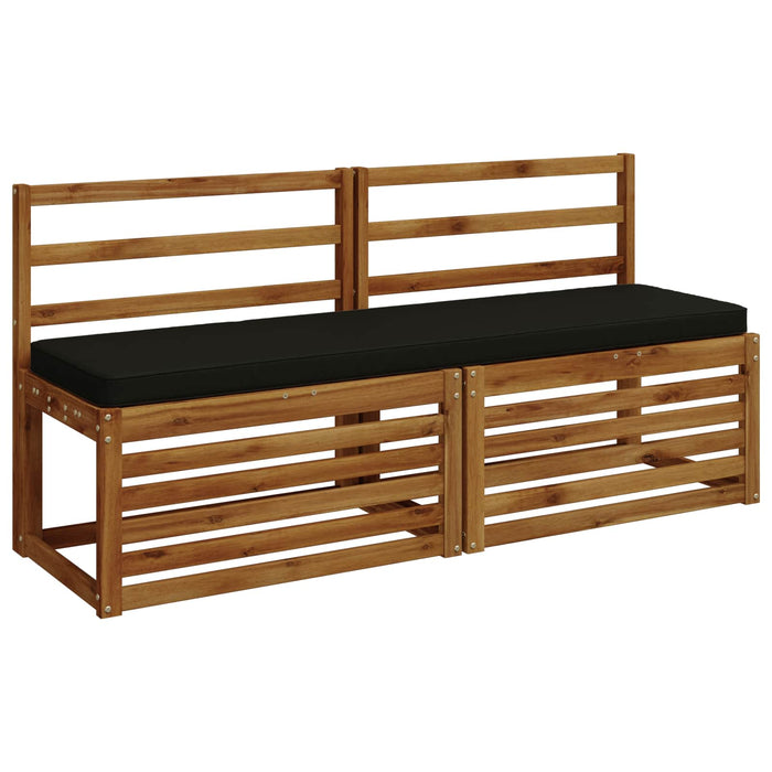Perna pentru bancă 1 bucată VUGHT 100% Polyester Negru WALTI