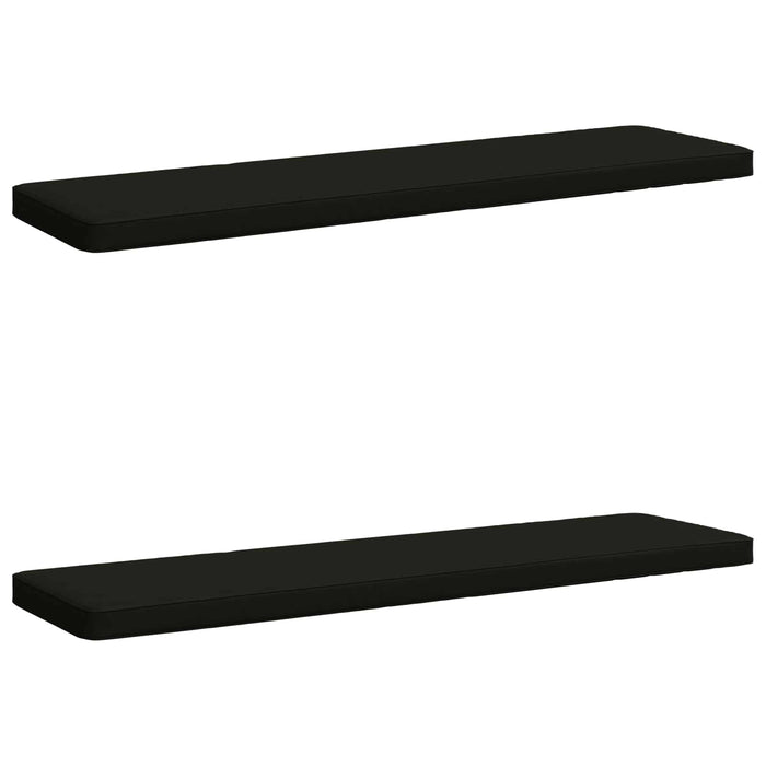 Perne pentru bancă 2 bucăți VUGHT 2 buc. 100% Polyester Negru WALTI