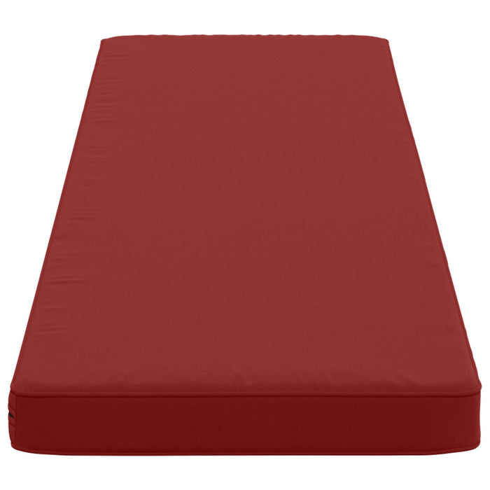 Perna pentru bancă 1 bucată VUGHT 100% Polyester Roșu Vin WALTI