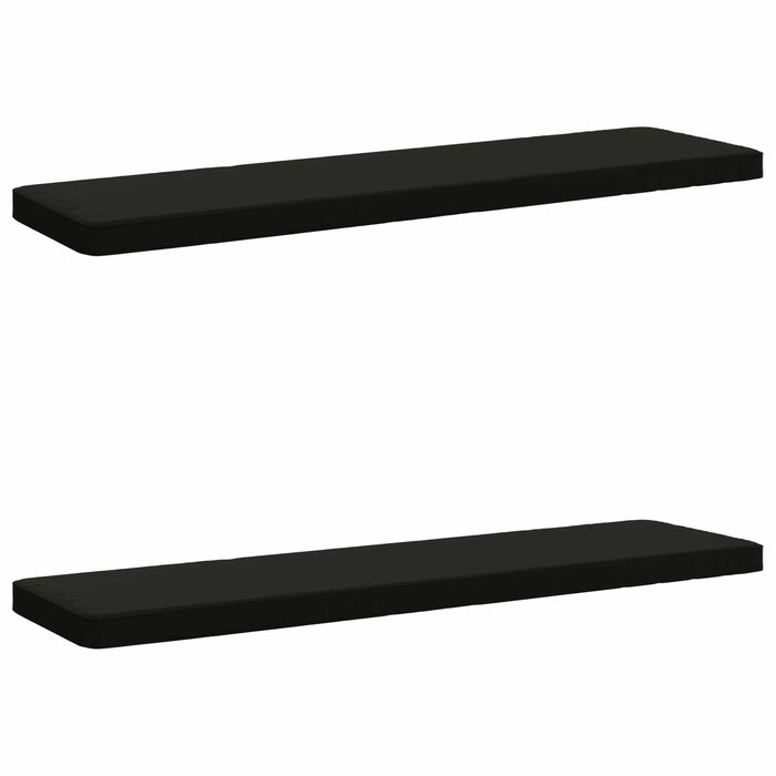 Perne pentru bancă 2 bucăți VUGHT 2 buc. 100% Polyester Negru WALTI