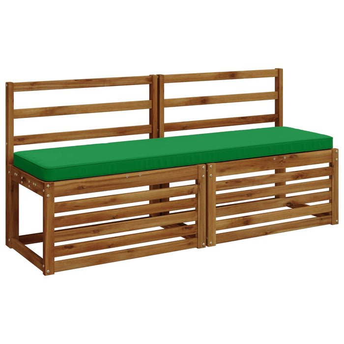 Perne pentru bancă 2 bucăți VUGHT 2 buc. 100% Polyester Verde WALTI