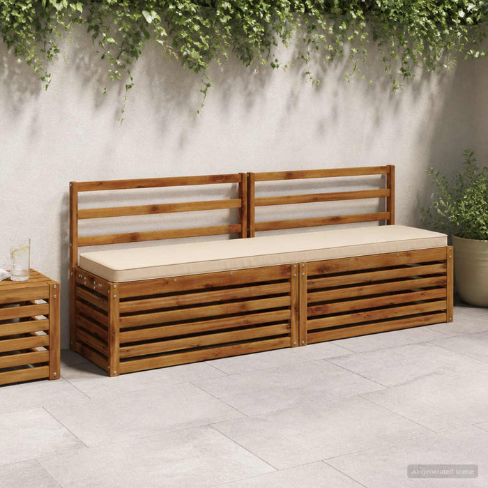 Perna pentru bancă 1 bucată VUGHT 100% Polyester Crem WALTI