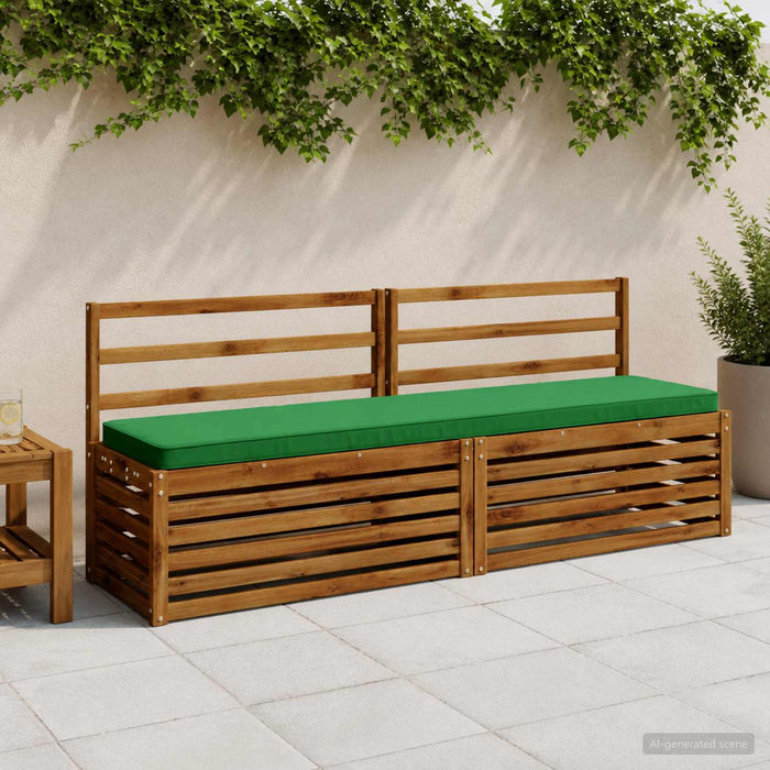 Perna pentru bancă 1 bucată VUGHT 100% Polyester Verde WALTI