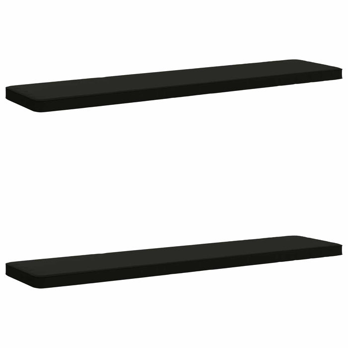 Perne pentru bancă 2 bucăți VUGHT 2 buc. 100% Polyester Negru WALTI