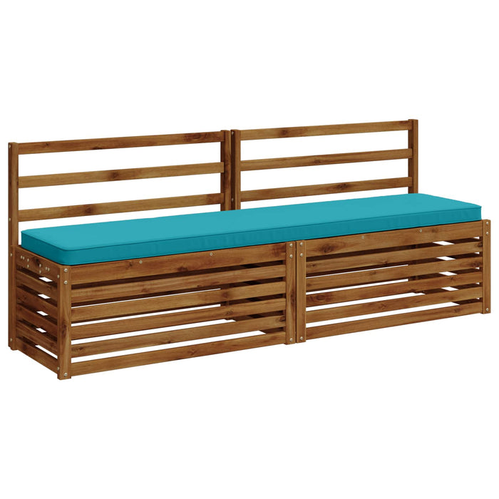 Perne pentru bancă 2 bucăți VUGHT 2 buc. 100% Polyester Turcoaz WALTI