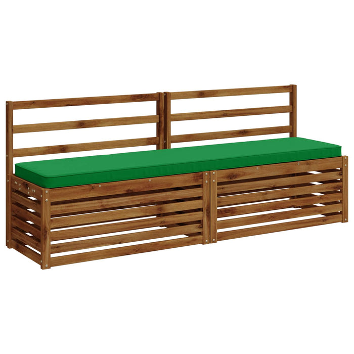 Perna pentru bancă 1 bucată VUGHT 100% Polyester Verde WALTI