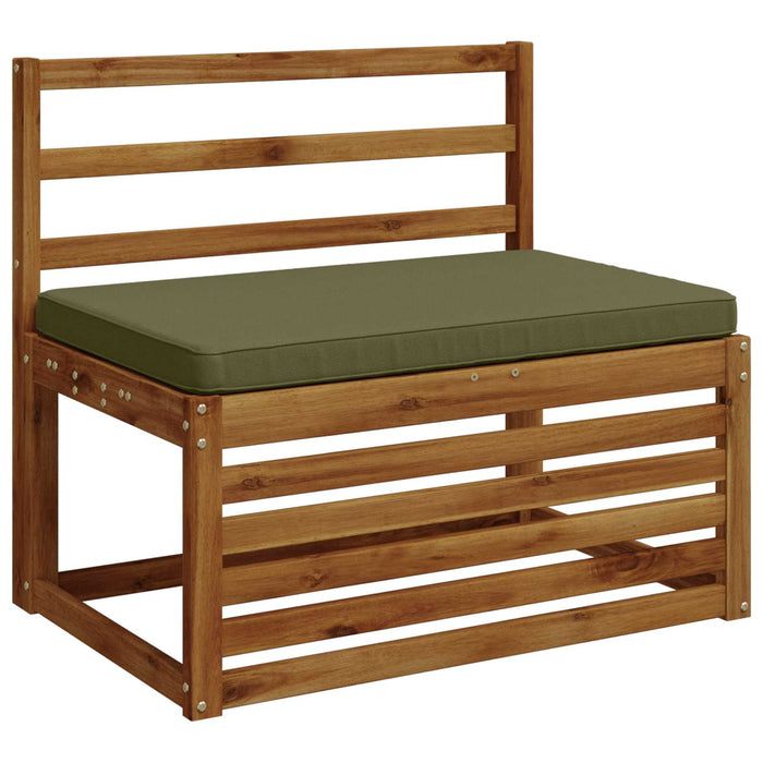 Perna pentru bancă 1 bucată VUGHT 100% Polyester Verde măsliniu WALTI