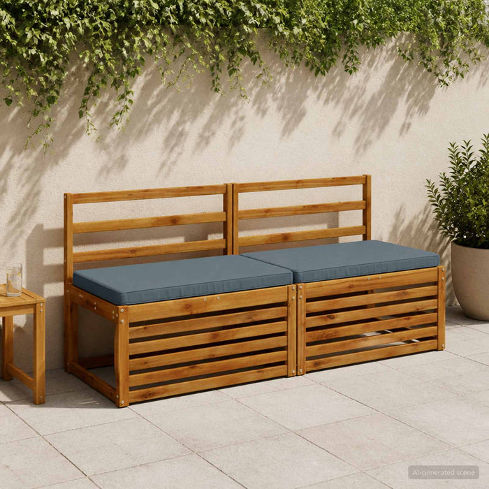 Perna pentru bancă 1 bucată VUGHT 100% Polyester albastru WALTI