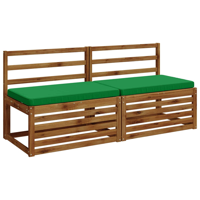 Perne pentru bancă 2 bucăți VUGHT 2 buc. 100% Polyester Verde WALTI