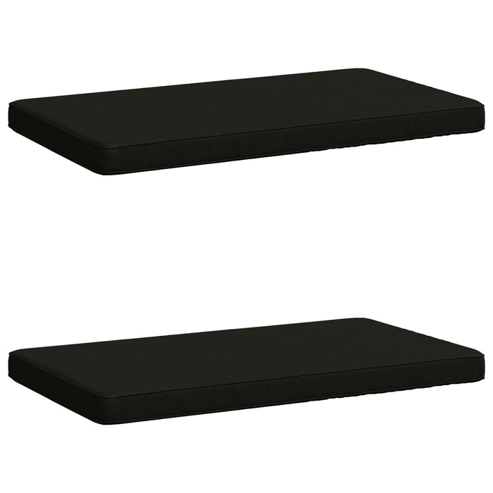 Perne pentru bancă 2 bucăți VUGHT 2 buc. 100% Polyester Negru WALTI