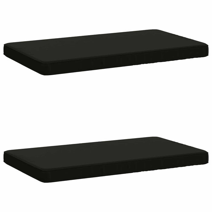 Perne pentru bancă 2 bucăți VUGHT 2 buc. 100% Polyester Negru WALTI