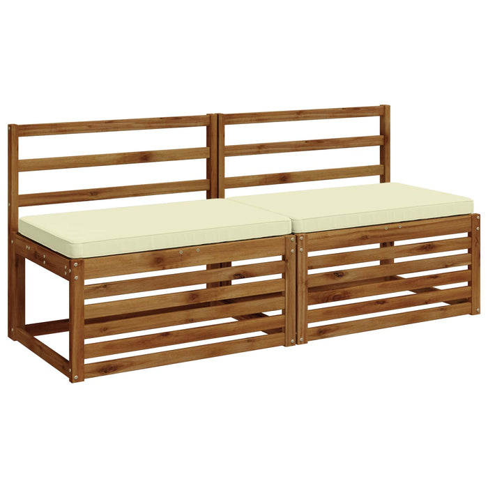Perne pentru bancă 2 bucăți VUGHT 2 buc. 100% Polyester Crem WALTI