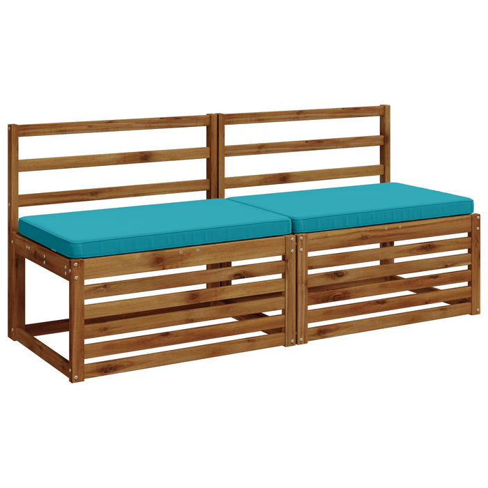 Perne pentru bancă 2 bucăți VUGHT 2 buc. 100% Polyester Turcoaz WALTI