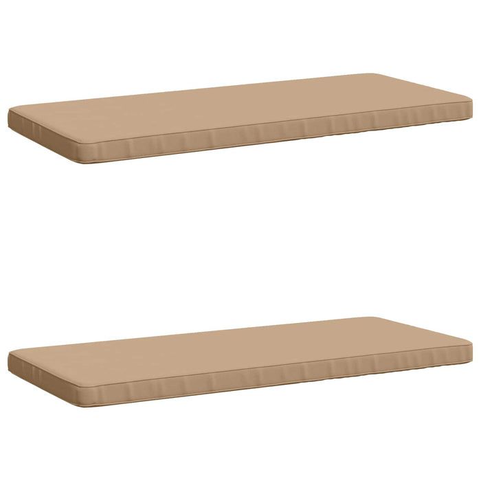 Perne pentru bancă 2 bucăți VUGHT 2 buc. 100% Polyester Nisipiu WALTI