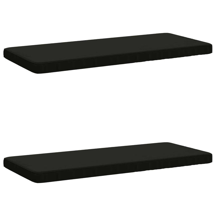Perne pentru bancă 2 bucăți VUGHT 2 buc. 100% Polyester Negru WALTI