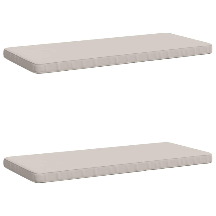 Perne pentru bancă 2 bucăți VUGHT 2 buc. 100% Polyester Alb WALTI
