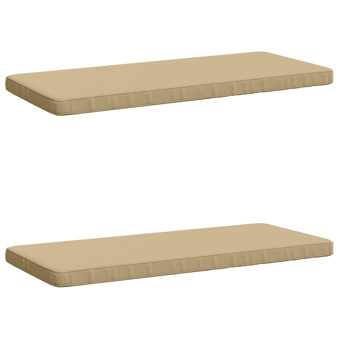 Perne pentru bancă 2 bucăți VUGHT 2 buc. 100% Polyester Bej WALTI