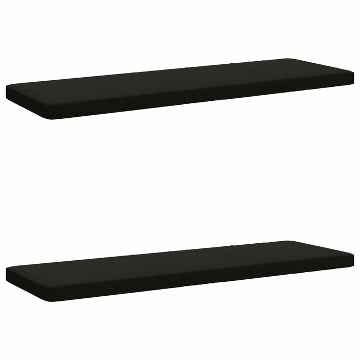 Perne pentru bancă 2 bucăți VUGHT 2 buc. 100% Polyester Negru WALTI