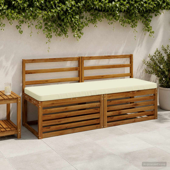 Perna pentru bancă 1 bucată VUGHT 100% Polyester Crem WALTI
