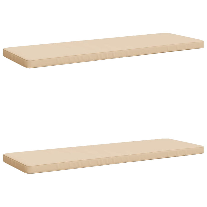 Perne pentru bancă 2 bucăți VUGHT 2 buc. 100% Polyester Crem WALTI