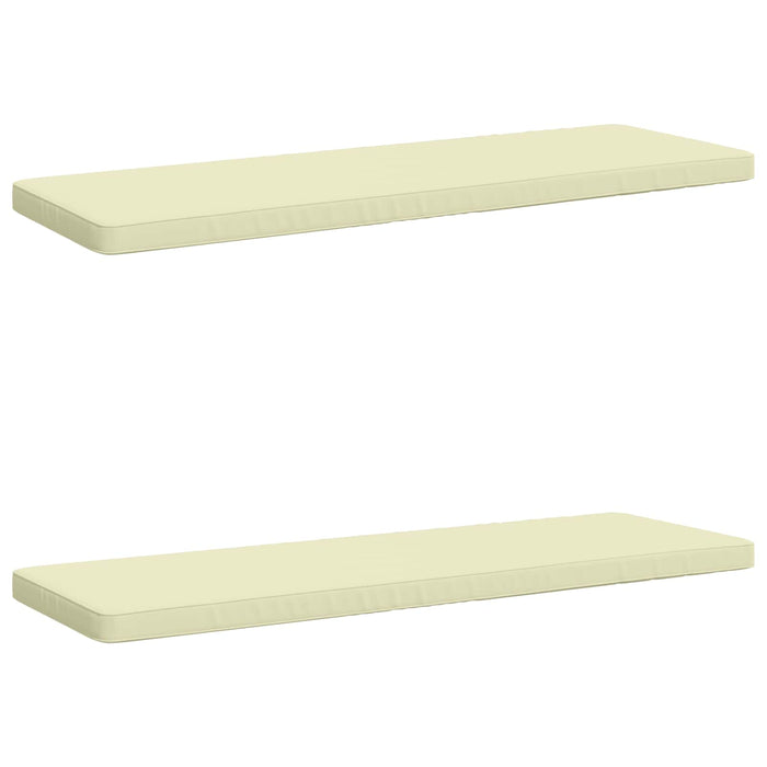 Perne pentru bancă 2 bucăți VUGHT 2 buc. 100% Polyester Crem WALTI