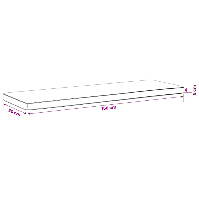 Perna pentru bancă 1 bucată VUGHT 100% Polyester WALTI