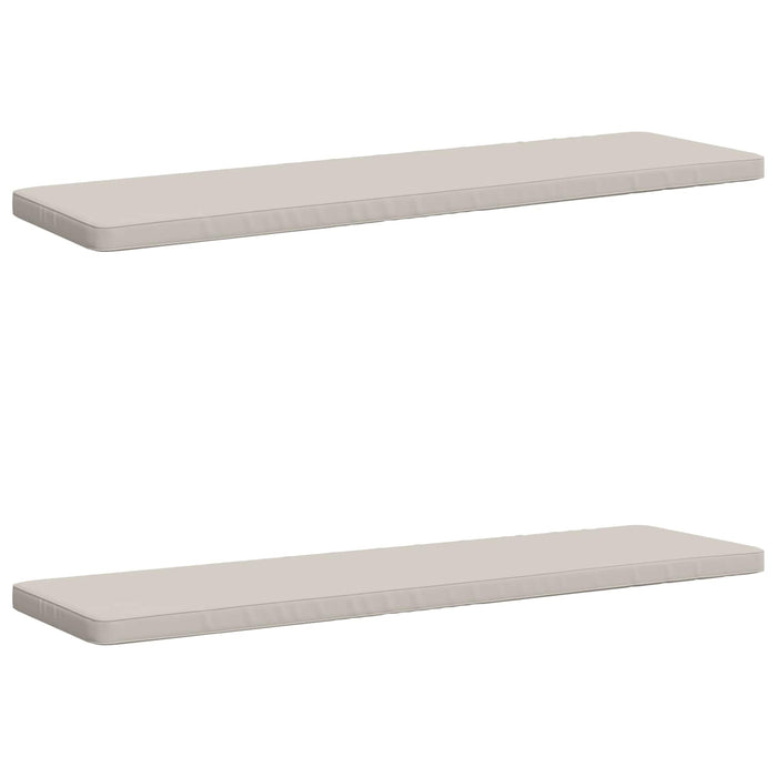 Perne pentru bancă 2 bucăți VUGHT 2 buc. 100% Polyester Alb WALTI