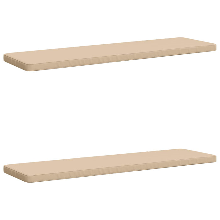Perne pentru bancă 2 bucăți VUGHT 2 buc. 100% Polyester Crem WALTI