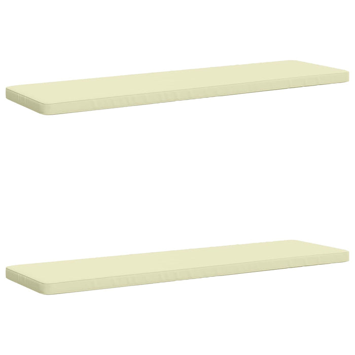 Perne pentru bancă 2 bucăți VUGHT 2 buc. 100% Polyester Crem WALTI