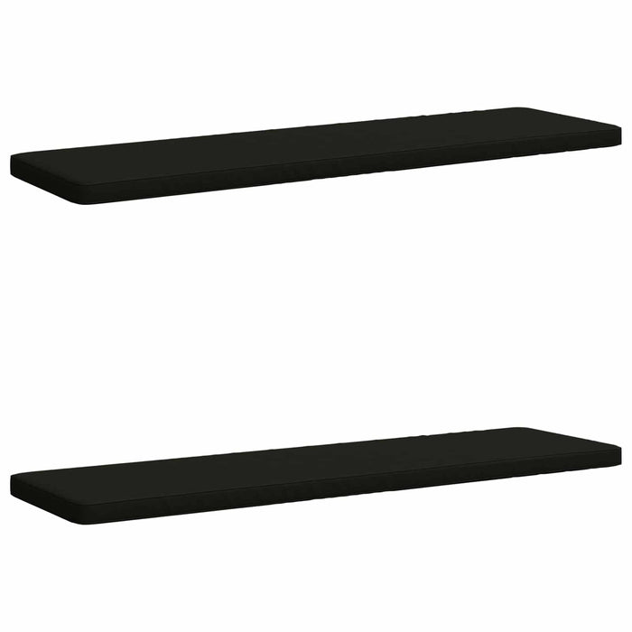 Perne pentru bancă 2 bucăți VUGHT 2 buc. 100% Polyester Negru WALTI