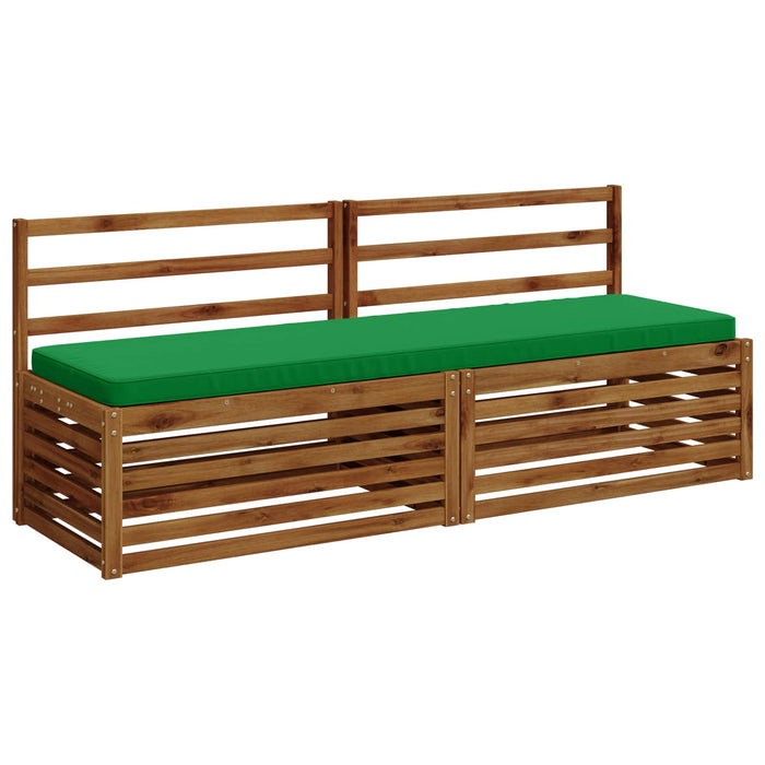 Perne pentru bancă 2 bucăți VUGHT 2 buc. 100% Polyester Verde WALTI