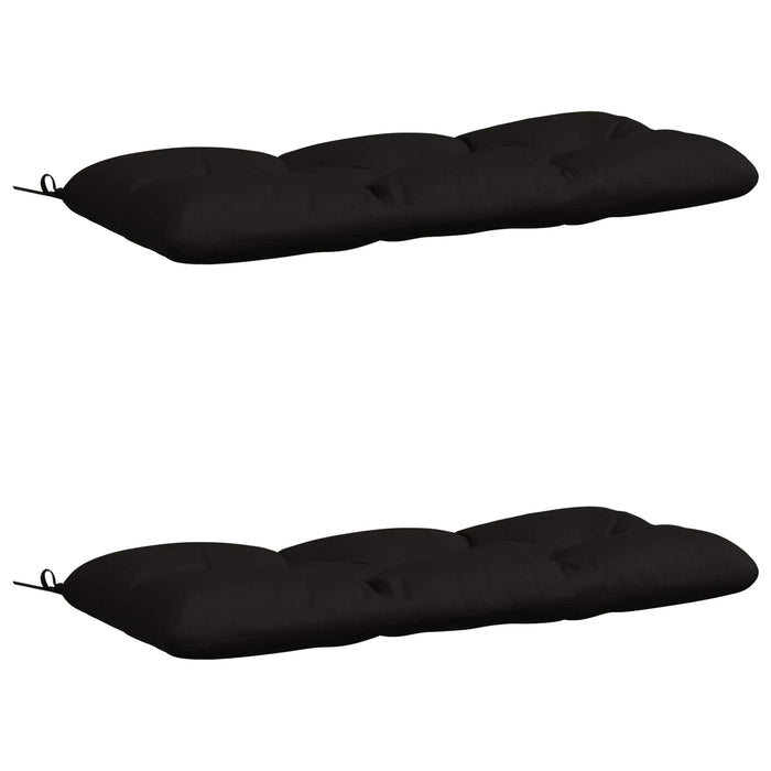 Perne pentru bancă 2 bucăți VIANEN 100% Polyester Negru WALTI