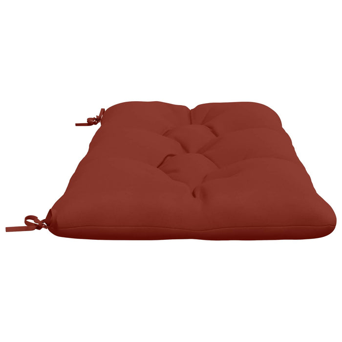 Perna pentru bancă VIANEN 100% Polyester Roșu 100 x 60 x 12 cm WALTI