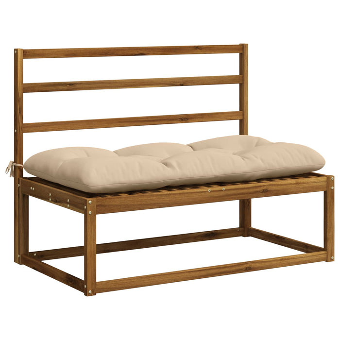 Perna pentru bancă VIANEN 100% Polyester Crem 100 x 60 x 12 cm WALTI