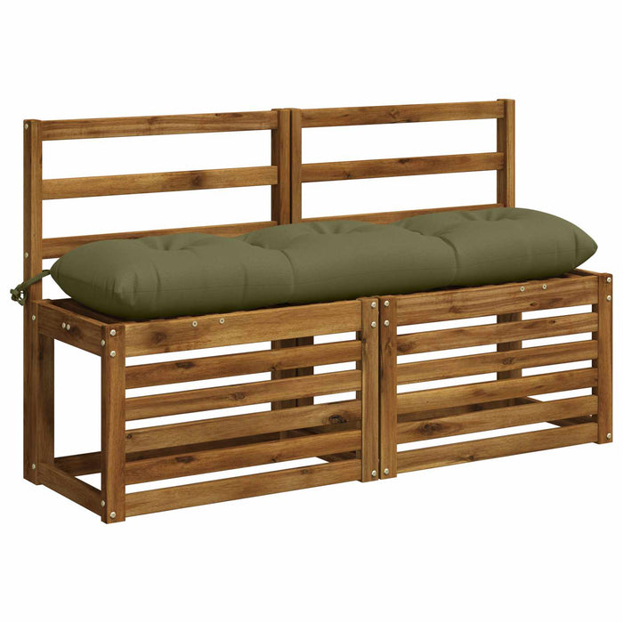 Perna pentru bancă VIANEN 100% Polyester Verde măsliniu WALTI
