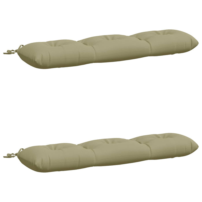 Perne pentru bancă 2 bucăți VIANEN 100% Polyester Verde deschis WALTI