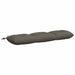 Perna pentru bancă VIANEN 100% Polyester Gri 110 x 30 x 12 cm - WALTI WALTI