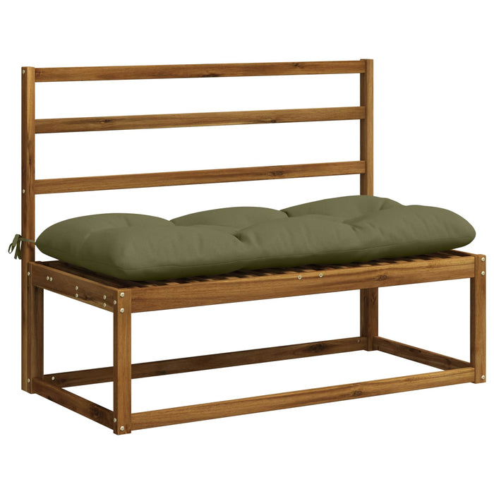Perna pentru bancă VIANEN 100% Polyester Verde măsliniu WALTI